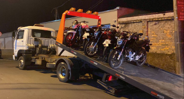 Várias motocicletas irregulares são apreendidas em Botucatu após fiscalizações, diz PM Várias motocicletas irregulares são apreendidas em Botucatu após fiscalizações, diz PM