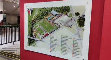 AAF Botucatu lança mapa ilustrado do clube
