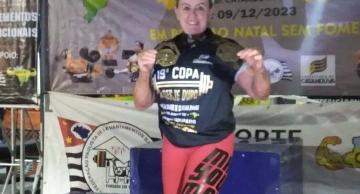 Botucatuense é campeã de levantamento de peso em Catanduva