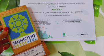Botucatu atingiu Qualificação I no Programa Município Verde Azul