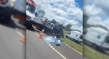 Homem morre atropelado ao atravessar rodovia para retirar objeto da pista em Lençóis