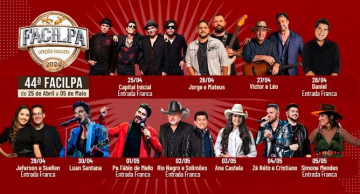 Lençóis Paulista: Facilpa divulga grade de shows da edição 2024