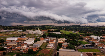Botucatu com previsão de chuva nesta terça-feira (20)