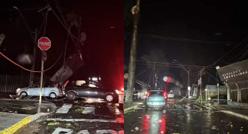 Temporal provoca estragos em Lençóis Paulista