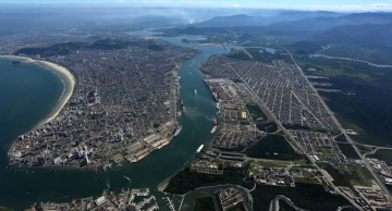 Governos de SP e Federal anunciam túnel imerso Santos-Guarujá