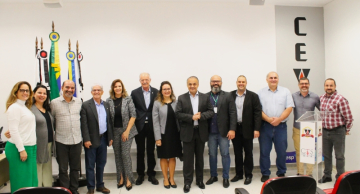 Secretário de Turismo e Viagens de SP conhece o projeto do Memorial do CEVAP e visita a Fábrica-Escola de Biofármacos