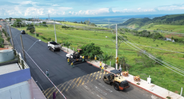 Começam as obras de recape em ruas do Bairro Alto