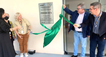 FMB inaugura área de convivência, com estrutura para refeições de estudantes, docentes e servidores