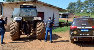 Polícia Civil de Itatinga recupera trator furtado há dois anos