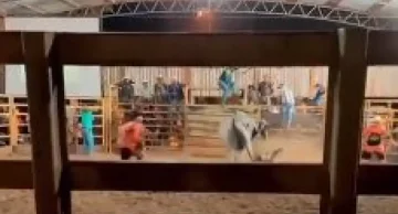 Peão morre após ser pisoteado por touro em rodeio na região