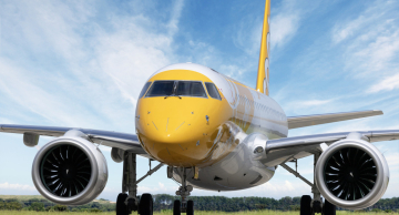 <strong>Azorra entrega primeiro Embraer E190-E2 para Scoot</strong>