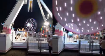 Homem é atingido por brinquedo em parque de diversões ao tentar salvar cachorro em Lençóis Paulista