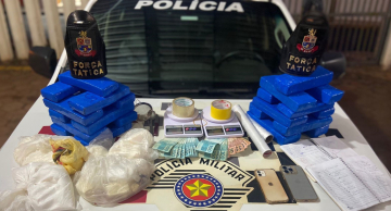 Força Tática prende casal que gerenciava ponto de tráfico em Botucatu