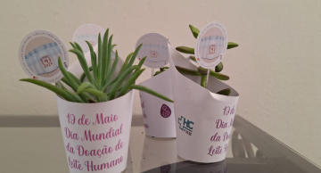 Banco de Leite Humano do HC de Botucatu realizou homenagens no mês de maio