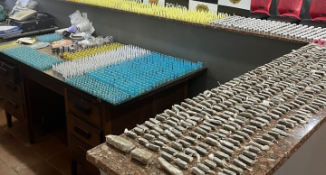 Dois homens são presos com quase 5,5 mil porções de droga em Conchas