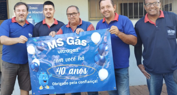 Venha celebrar conosco: 40 anos de MS Gás de Botucatu!
