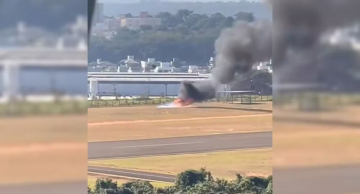 Avião cai no Aeroclube de Bauru e mata piloto