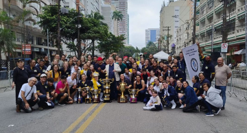 Banda Marcial de Botucatu/Afrape vence em Santos o mais importante Concurso de Bandas e Fanfarras do país Banda Marcial de Botucatu/Afrape vence em Santos o mais importante Concurso de Bandas e Fanfarras do país