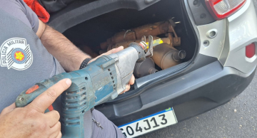 PM prende três homens por furto de catalizadores de veículos no campus da Unesp em Botucatu