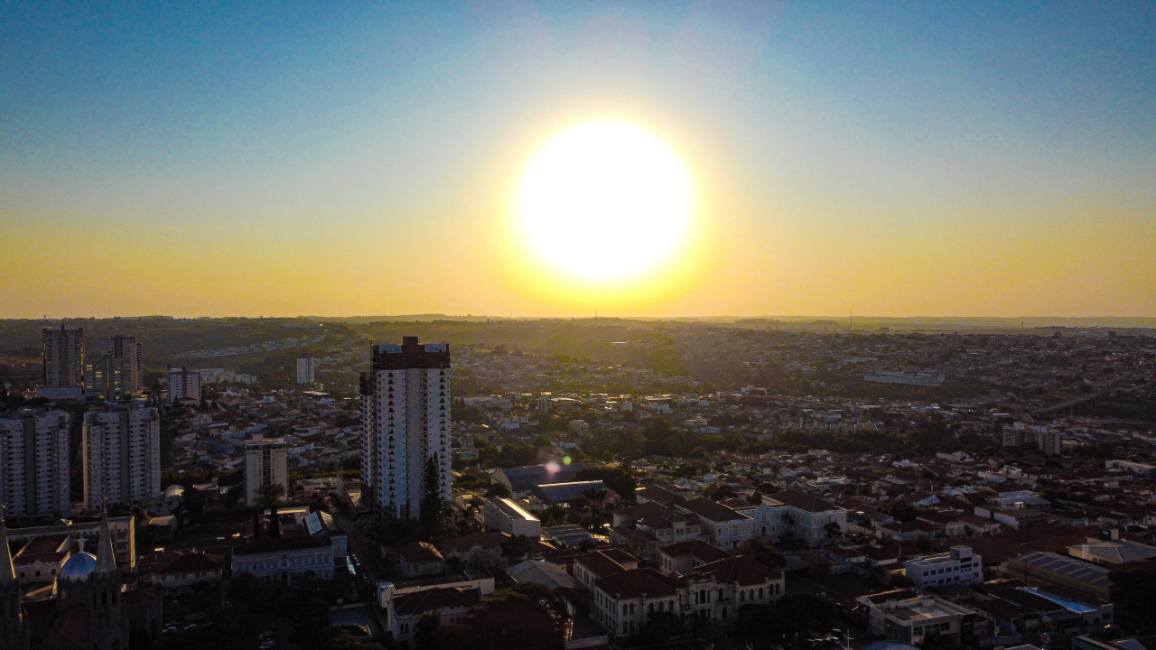 Semana começa com sol e temperatura de até 31°C em Botucatu