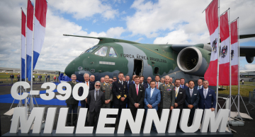 Holanda e Áustria adquirem nove aeronaves multimissão C-390 Millennium da Embraer