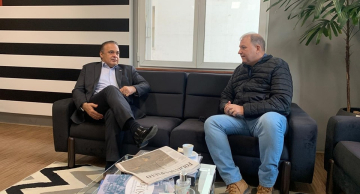 Pardini discute em SP construção de Parque Municipal na Represa de Botucatu