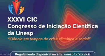 Inscrições abertas: 36º Congresso de Iniciação Científica da Unesp