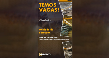 Noroaço contrata vendedor para trabalhar em Botucatu