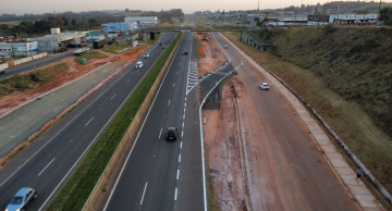 Alça da Castelinho (SP-209) que dá acesso ao Shopping Botucatu é liberada