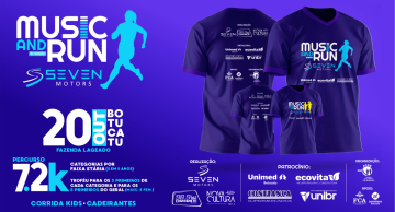 Corrida ‘Music and Run’ será no dia 20 de outubro em Botucatu