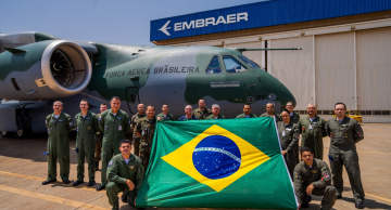 <strong>Embraer entrega sétimo C-390 Millennium para Força Aérea Brasileira</strong>