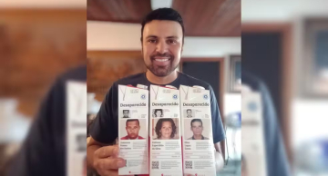 Artista de Botucatu se une a marca de laticínios para estampar rostos de desaparecidos em caixas de leite