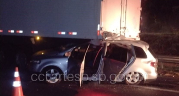 Acidente na Rondon em São Manuel deixa um morto e três feridos