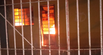 Incêndio em residência assusta moradores no Santa Maria em Botucatu