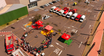 Bombeiros e serviços de emergência realizam simulado de explosão com múltiplas vítimas em Botucatu