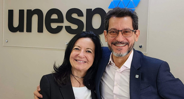 Reitora e Vice-reitor da Unesp a partir de 2025, Maysa Furlan e Cesar Martins apresentam propostas