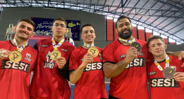 Judô do Sesi-SP de Botucatu conquista cinco medalhas no Brasileiro Sênior