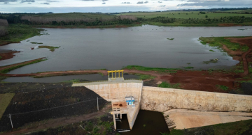 Represa de Botucatu começa a encher após chuvas da última semana