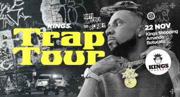 Raffa Moreira, o BC Raff, faz Show gratuito na Loja Kings do Shopping Amando