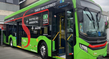 <strong>Caio entrega primeira unidade de ônibus elétrico para a Pêssego Transportes, em São Paulo</strong>
