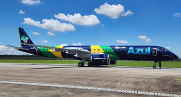 Embraer entrega 5º jato E195-E2 do ano para a Azul