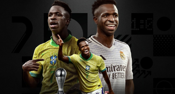 Vini Jr. é eleito o melhor jogador do mundo pela Fifa