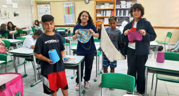 Escola Pedro Torres de Botucatu inova com aulas de crochê para estudantes