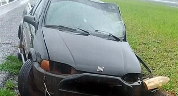 Motorista conduzindo veículo na contramão morre após colisão frontal na Castello Branco