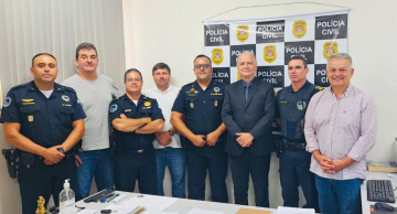 Delegado Seccional faz reunião com futuros Secretários de Segurança de Botucatu e São Manuel