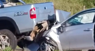 Engavetamento causa lentidão na Antônio Butgnoli em Botucatu