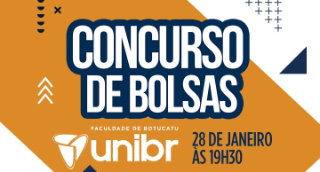 Concurso de Bolsas da Unibr Botucatu oferece até 100% de desconto nas mensalidades