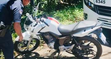 GCM localiza moto furtada em Botucatu