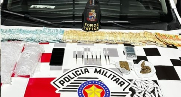 Força Tática prende homem com drogas e alto valor em dinheiro no Jardim Paraíso em Botucatu