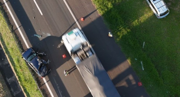 Acidente com vários veículos na Rondon em Botucatu deixa uma vítima grave